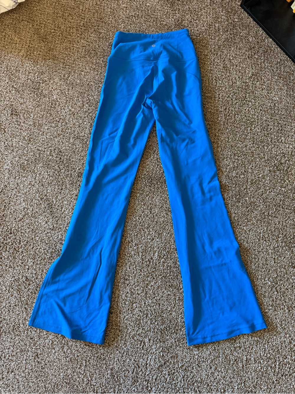 lululemon athletica Electric Blue Yoga Leggings